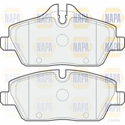 Brake Pad Set NAPA PBP7312