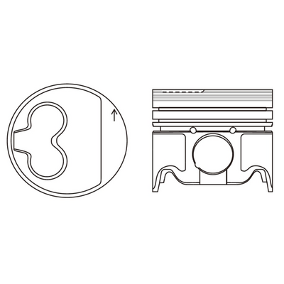 PISTON MV Parts MVP6006