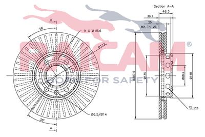 DISC FRANA RAICAM RD00870 2