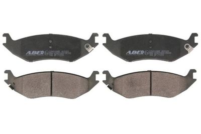 Remblokken set Achter , past: CHRYSLER ASPEN DODGE DURANGO, RAM, RAM 1500 RAM 1500 3.0D-5.9 06.01-