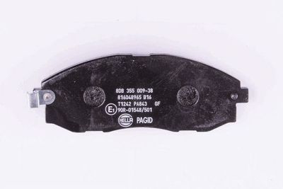 Комплект тормозных колодок, дисковый тормоз 8DB 355 009-381