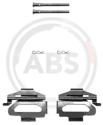 Комплектующие, колодки дискового тормоза A.B.S. 1225Q для RENAULT SPORT