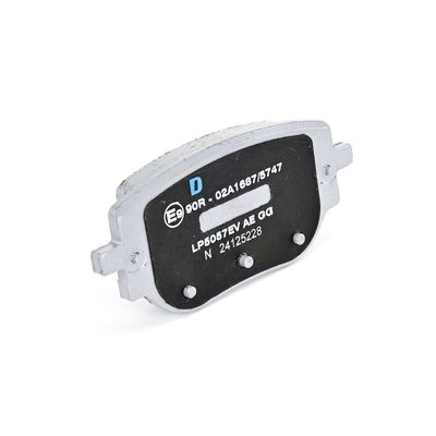 BREMSBELAGSATZ SCHEIBENBREMSE DELPHI LP5057EV 24