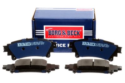 комплект спирачно феродо, дискови спирачки BORG & BECK BBP2336