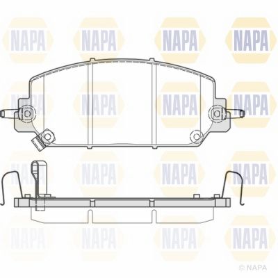 Brake Pad Set NAPA PBP7827