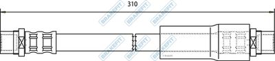 APEC Brake Hose BHO4034