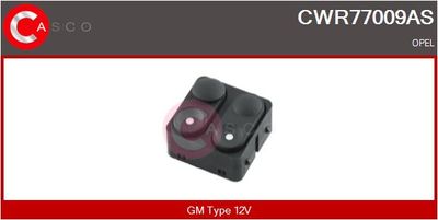 CASCO CWR77009AS Кнопка стеклоподьемника для OPEL ASTRA