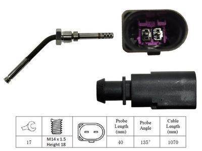 SENSOR ABGASTEMPERATUR