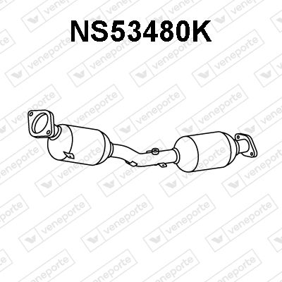 Катализатор VENEPORTE NS53480K для NISSAN NOTE