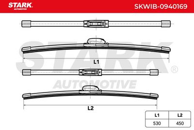 перо на чистачка STARK SKWIB-0940169