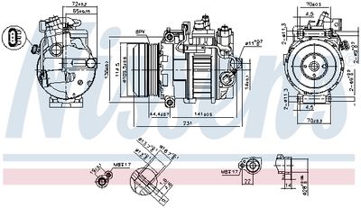 Compressor, air conditioning 890552