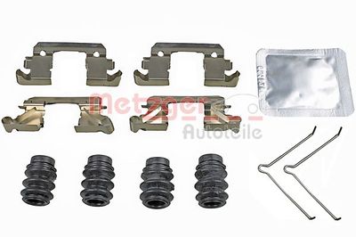 Комплектующие, колодки дискового тормоза METZGER 109-0113 для HONDA JAZZ