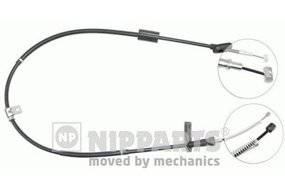 Тросик, cтояночный тормоз NIPPARTS J18737 для SUZUKI ALTO