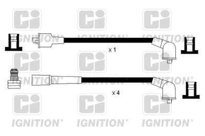 Комплект проводов зажигания QUINTON HAZELL XC1144 для SKODA FELICIA