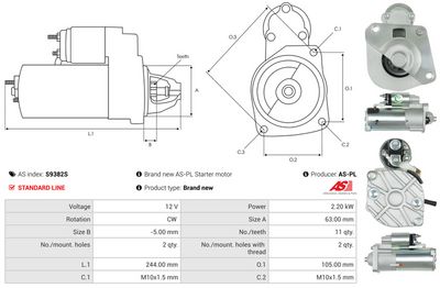 STARTER AS-PL S9382S 4