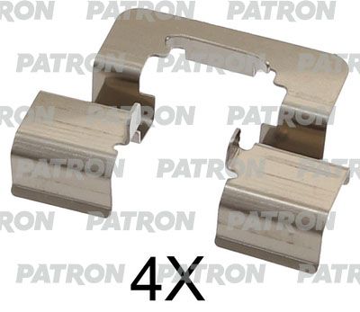 Комплектующие, колодки дискового тормоза PATRON PSRK1304 для SAAB 9-5