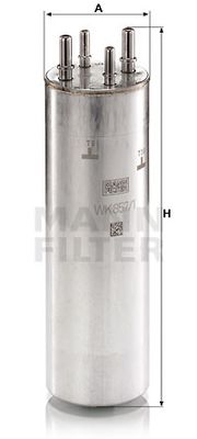 Топливный фильтр MANN-FILTER WK 857/1 для VW MULTIVAN