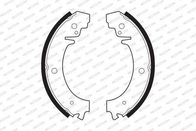 SET SABOTI FRANA FERODO FSB59 1