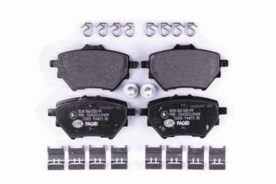 SET PLACUTE FRANA FRANA DISC HELLA PAGID 8DB355020991 1