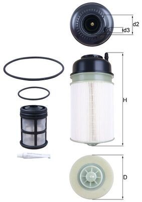 MAHLE Kuro filtras