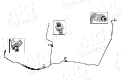 HOCHDRUCK-/NIEDERDRUCKLEITUNG KLIMAANLAGE
