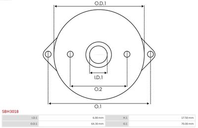 Starter Lid, carburettor SBH3018