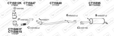 ABGASANLAGE VENEPORTE 150648