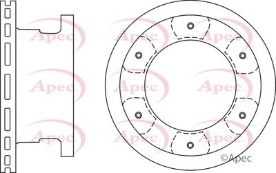 Brake Disc APEC DSK2743