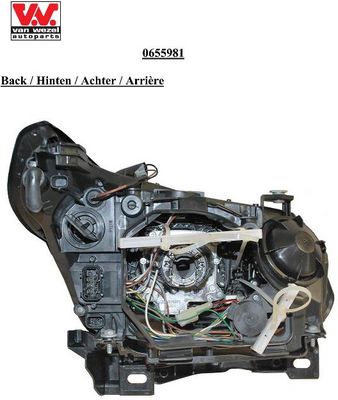 HAUPTSCHEINWERFER VAN WEZEL 0655981 1