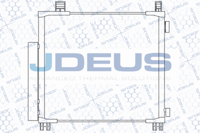 JDEUS M-7280730 Радіатор кондиціонера 
