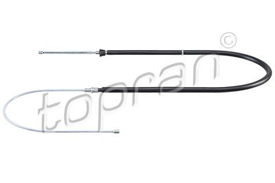 Тросик, cтояночный тормоз TOPRAN 631 774 для VW POLO