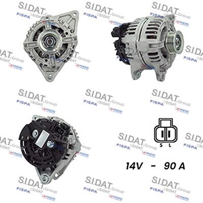 Генератор SIDAT A12BH0219A2 для MITSUBISHI SPACE