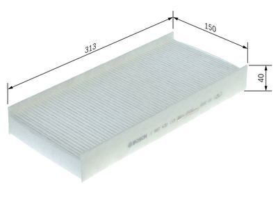 BOSCH Filtras, salono oras