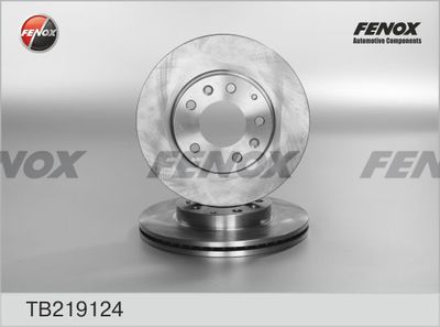 FENOX TB219124 Тормозные диски для ISUZU IMPULSE