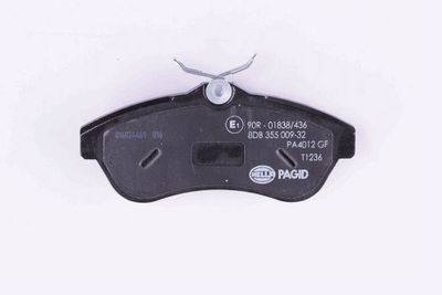 Brake Pad Set, disc brake 8DB 355 009-321