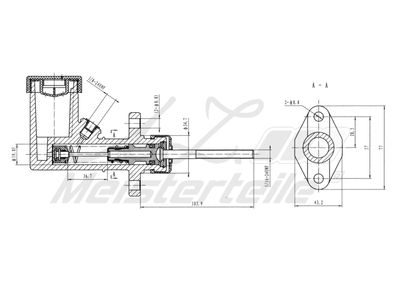 горна помпа на съединител A.Z. Meisterteile AZMT-47-030-1064