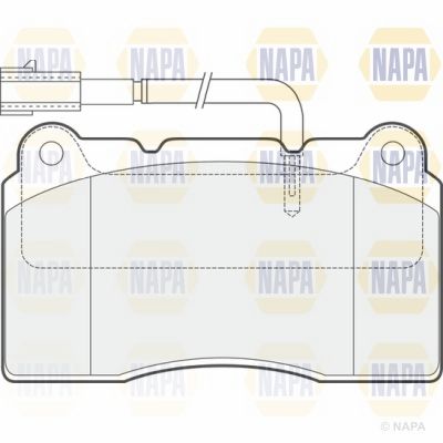 Brake Pad Set NAPA NBP1749