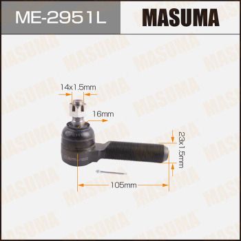 MASUMA ME-2951L Наконечник рулевой тяги  для TOYOTA LAND CRUISER (_J7_) 2.4 (RJ70_, RJ73_, RJ70RV)