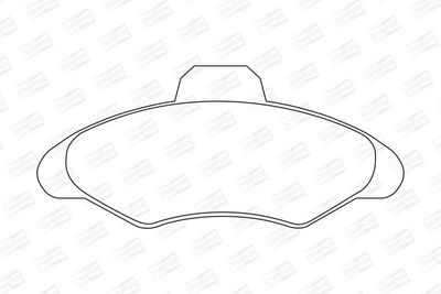 BREMSBELAGSATZ SCHEIBENBREMSE CHAMPION 571726CH 1