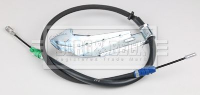 Cable Pull, parking brake Borg & Beck BKB3898