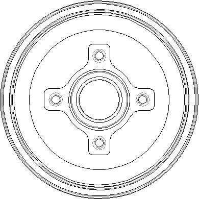 NATIONAL NDR243 Тормозной барабан для OPEL CORSA C (X01) 1.3 CDTI (F08, F68) NATIONAL NDR243 Тормозной барабан для OPEL CORSA C (X01) 1.3 CDTI (F08, F68)