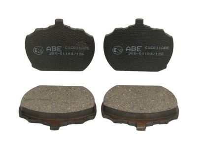 Комплект тормозных колодок, дисковый тормоз ABE C1G011ABE для TRIUMPH 2500