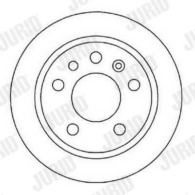 JURID 561978J Тормозные диски  для SAAB 900 II купе 2.0 -16 Turbo