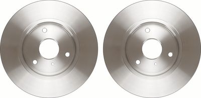 Brake disc Voor Links/Rechts past: SMART CABRIO, CITY-COUPE, CROSSBLADE, FORTWO, ROADSTER 0.6-Electric 07.98-
