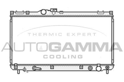 Радиатор, охлаждение двигателя AUTOGAMMA 107063 для LEXUS IS