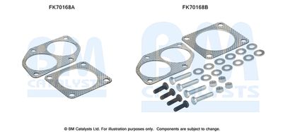 Монтажен комплект, изпускателна тръба BM Catalysts FK70168