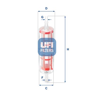 Filtre à carburant UFI