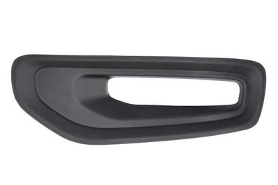 Voorbumper afdekking Voor Links/Rechts (Top, 2 st. set, met mistlampgaten, plastic, zwart) past: RAM TRUCK RAM V 05.18-