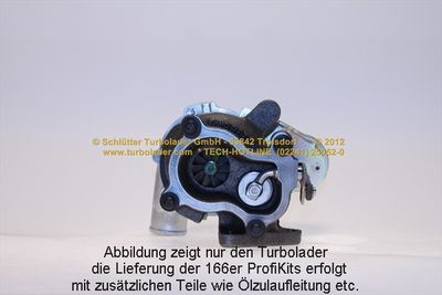 LADER AUFLADUNG SCHLÜTTER TURBOLADER 16600500 10