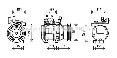 AVA QUALITY COOLING KAK155